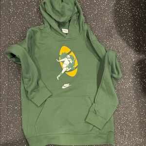 Nike Green Bay Hoodie with Dynamic Graphic